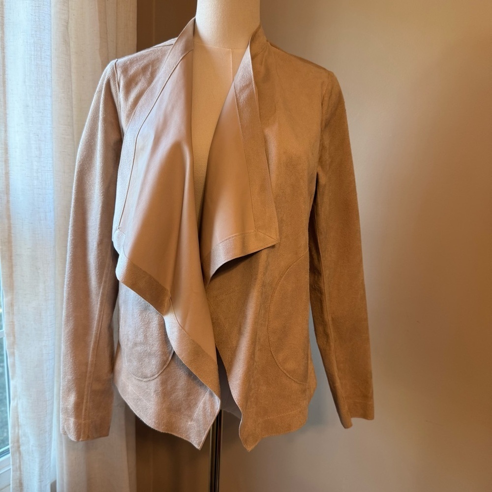 BB Dakota Suede and Leather Reversible Jacket